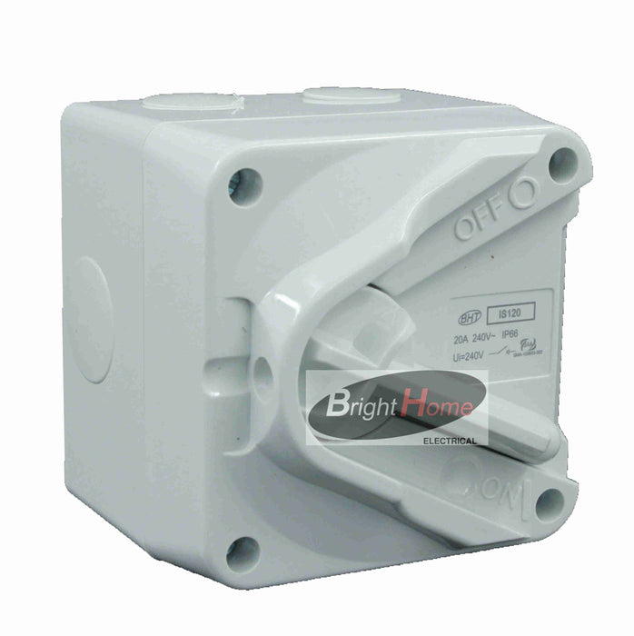 1 gang water-proof switch 20A