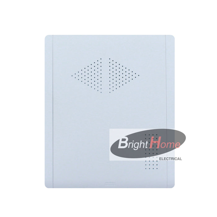Communication Board box only cutout: 355mmWx275mmHx130mmD (90mmD inwall, 30mmD surface), cover size 375Wx320H