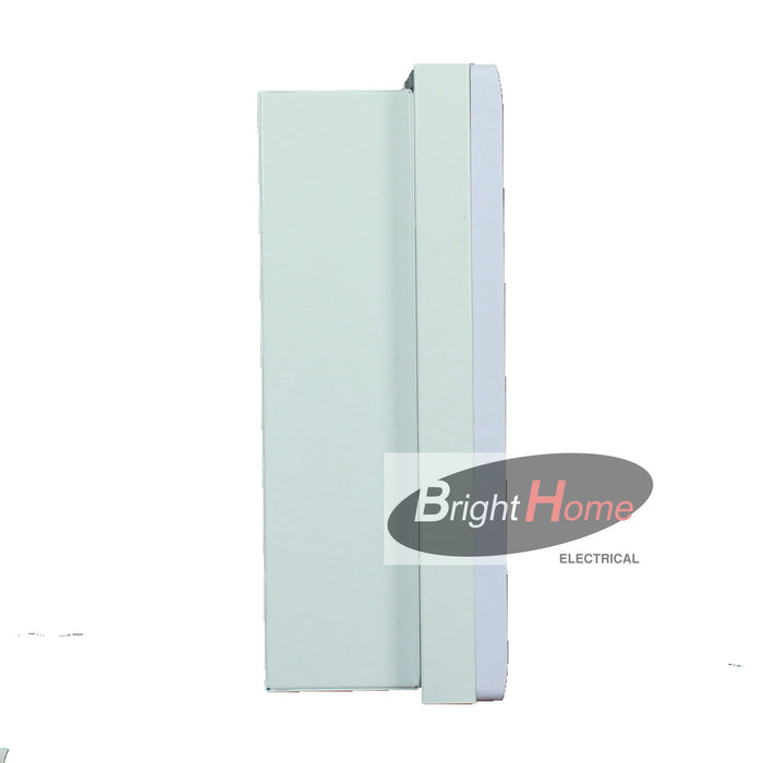 Communication Board box only cutout: 355mmWx275mmHx130mmD (90mmD inwall, 30mmD surface), cover size 375Wx320H