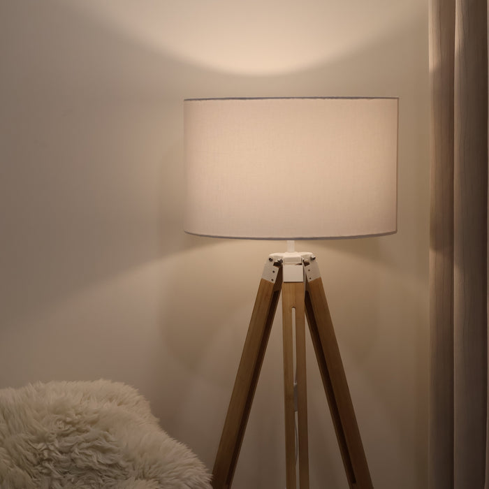 GLEE Floor Lamp with TC Shade – E27, 25W Max