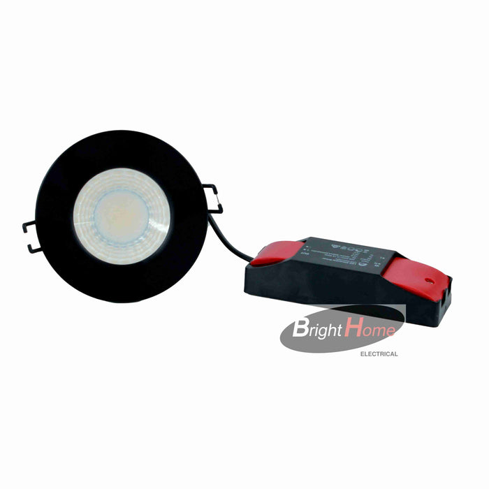LITTE Black and White 12W 87MM Cutout Size Fire Rated Down Light