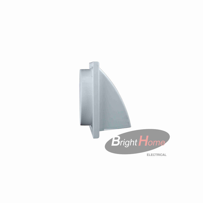 DCT0031 Weatherproof Grille 150mm -White
