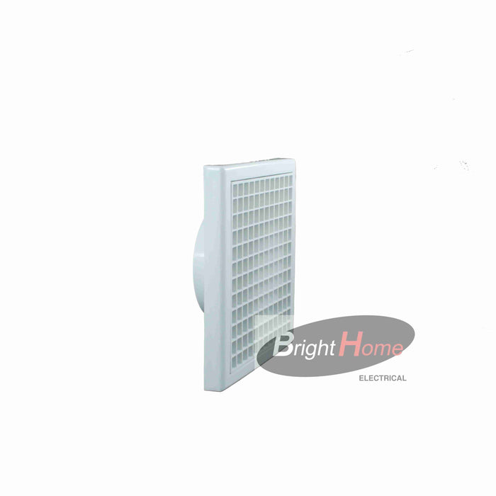 DCT0473 Eggcrate grille 150mm -white