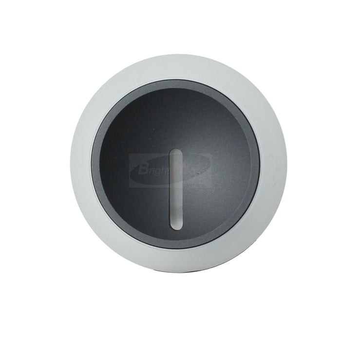 ABRATA Black Frame Round Modern LED WARM WHITE LED Recessed step ligh