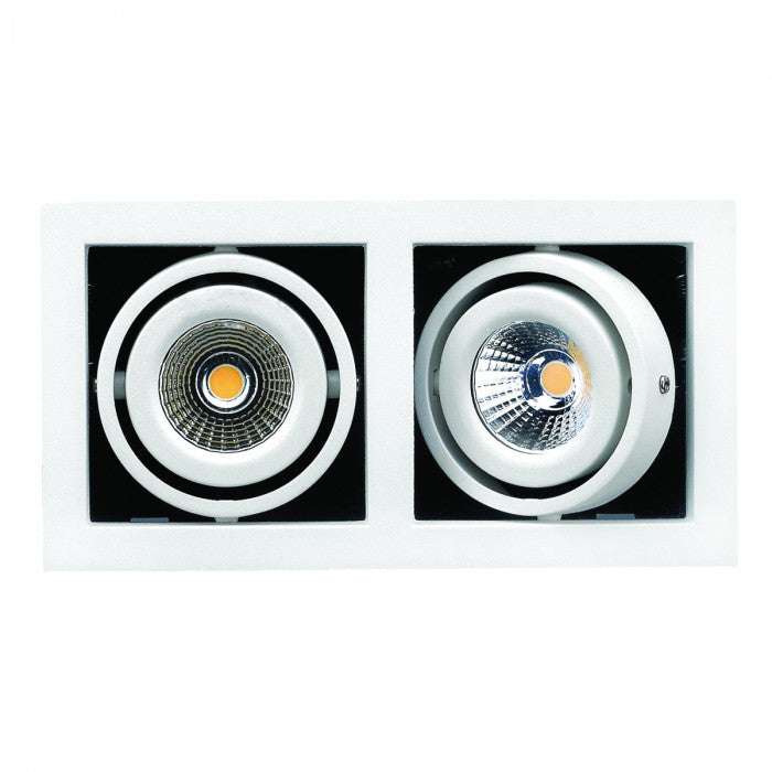 LED Double Frame Light SI/WH