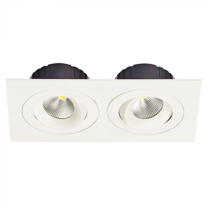 SU-LDL-PLATE2 Double Plate for Multiform LED Downlights WH/BL
