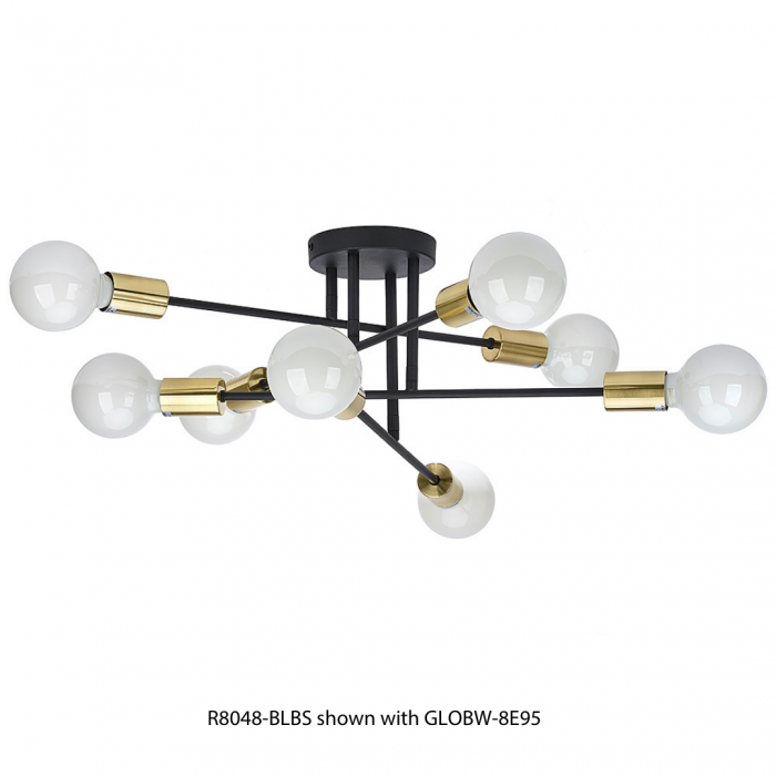 SU-R8048-BLBS Alvie 8 Light