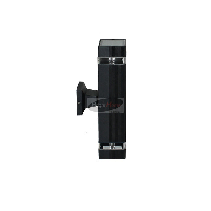 GIVEN Black Waterproof LED Outdoor Light E27