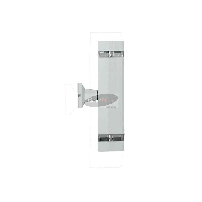 GIVEN White Waterproof LED Outdoor Light E27