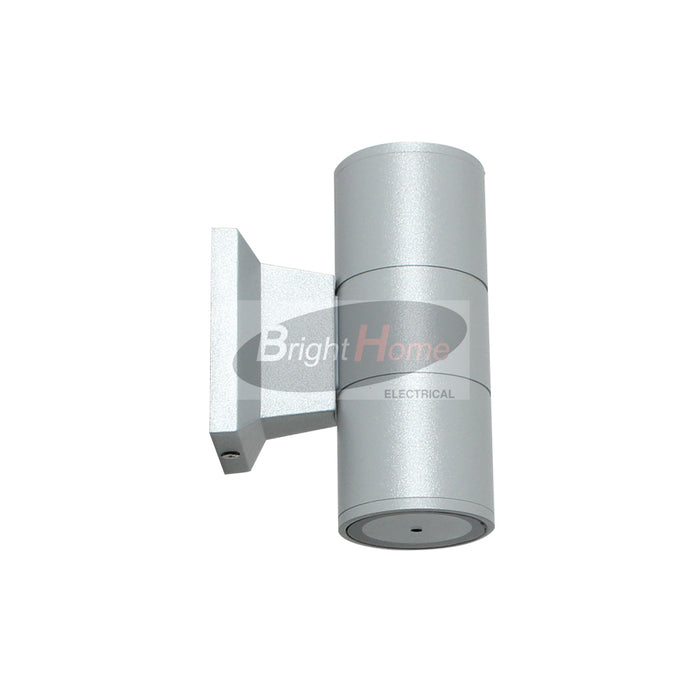 TIA Semi Circular Silver Outdoor Light E27