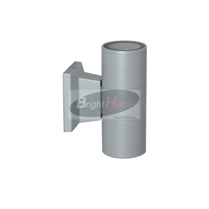 TIA Semi Circular Silver Outdoor Light E27