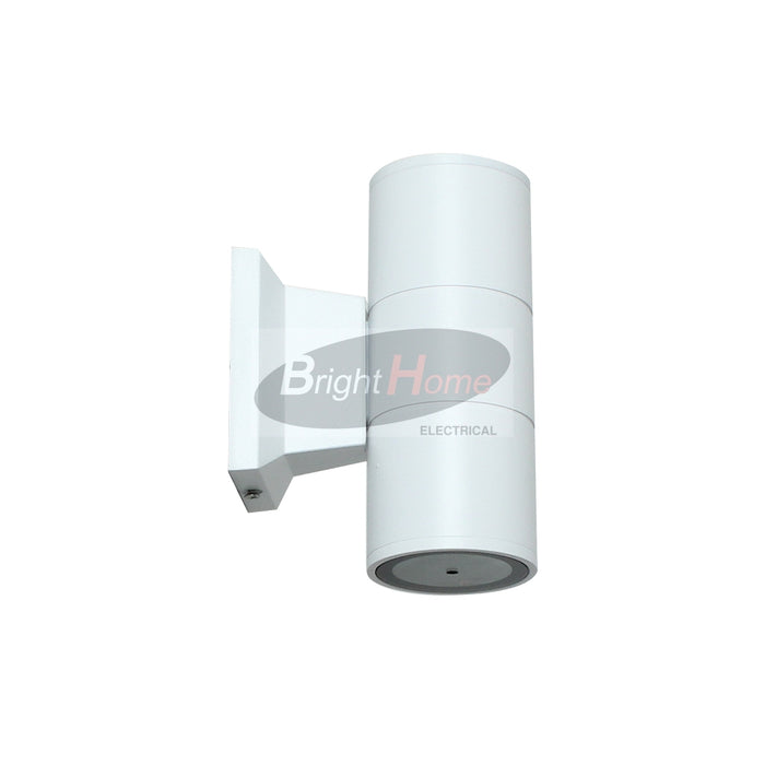 TIA Semi Circular White Outdoor Light