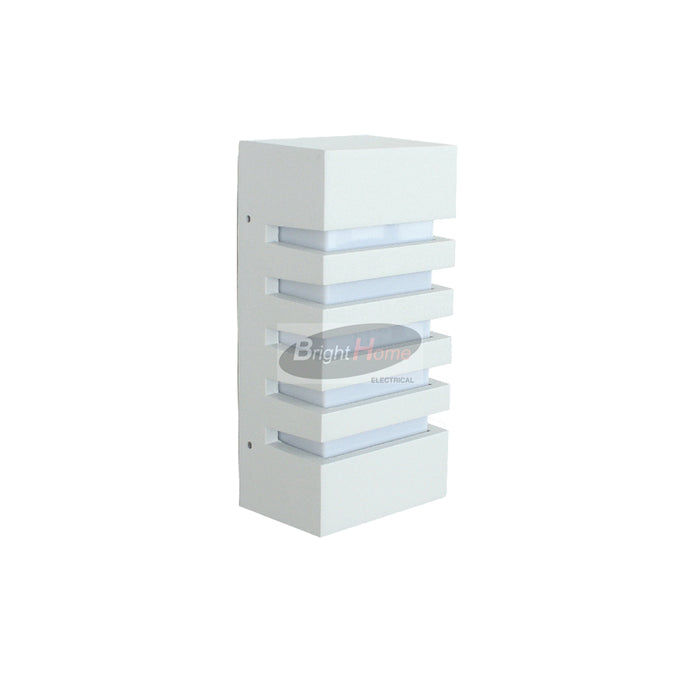 MASON White Aluminium LED Outdoor Light E27