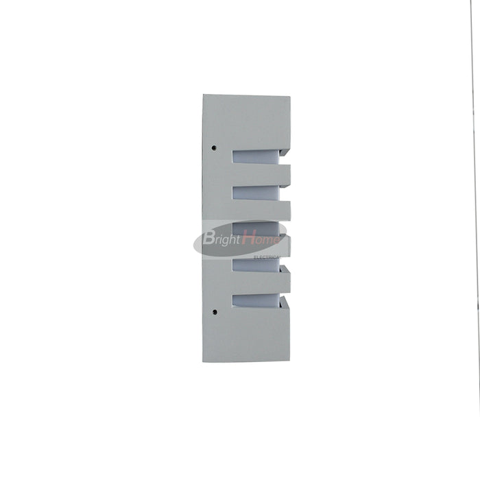 MASON Silver Aluminium Led Outdoor Light E27