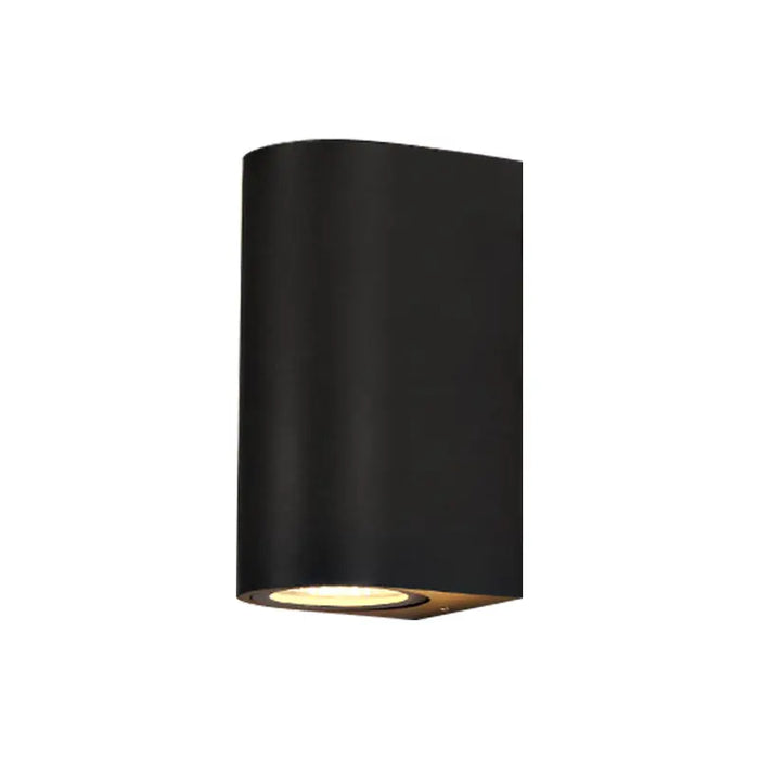 Modern GU10 Wall Light – 2×7W LED Included, 3000K Warm White, Die-Cast Aluminum, IP44, Class II
