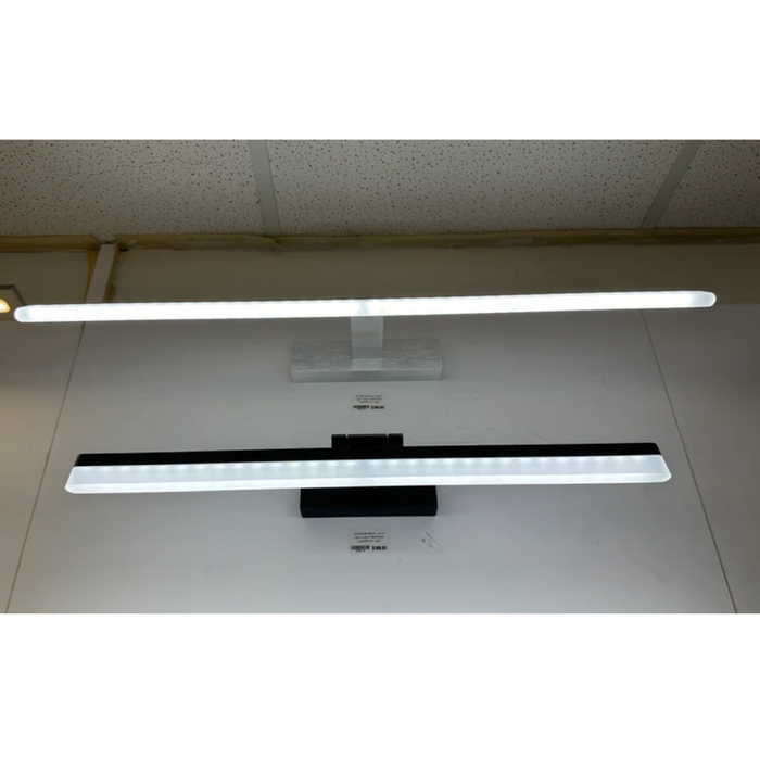 LUMA Silver LED 3 Light Colour Bathroom Light/Mirror Light
