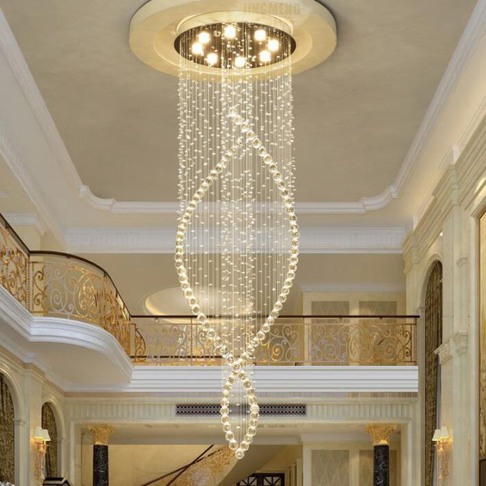 MUSE 2M Crystal Loby Chandelier