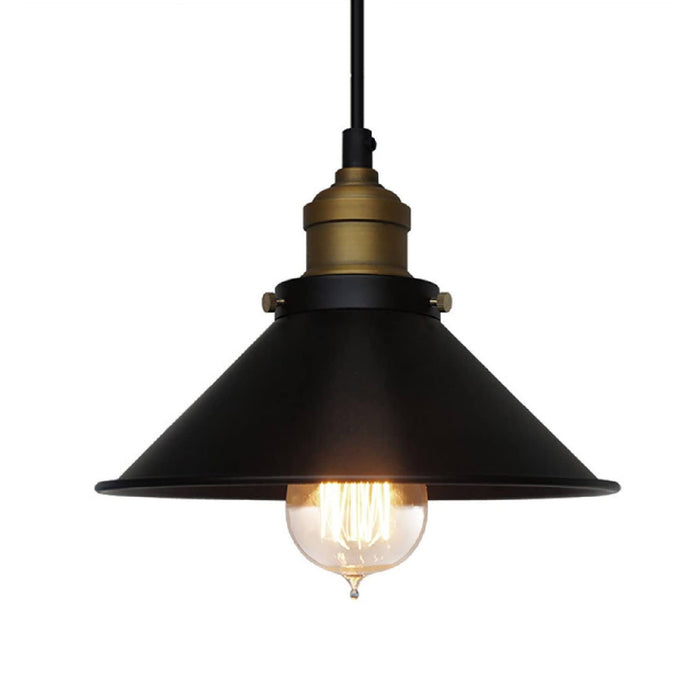 Black Industry Design Single Head LED  Pendant Light